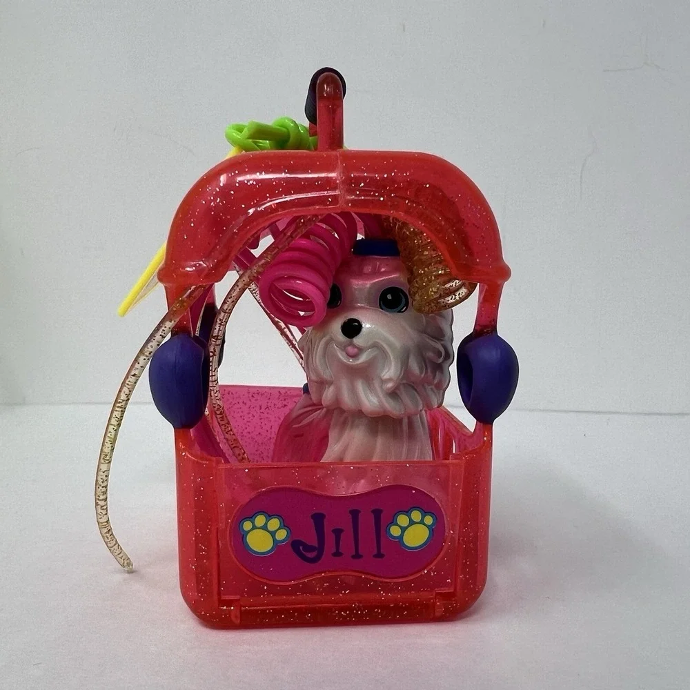 Betty Spaghetty Dolls Big Little Sis Jill Dog Carrier Beads Accesories Bundle